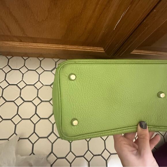 Christian Dior Pebbled Leather Medium Cannage Diorissimo Bag - Picture 10 of 11